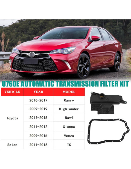 Kit de Filtro de Transmisión Automática YzusGomumu U760E