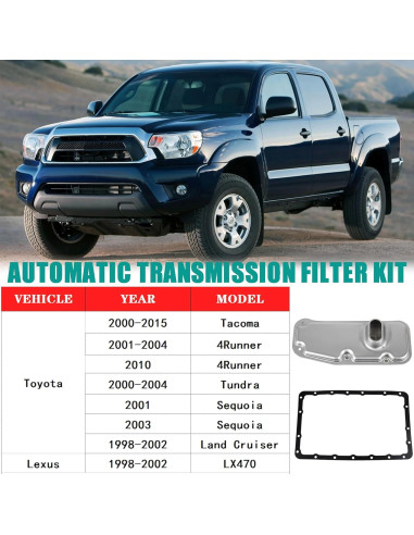 Kit Filtro Transmisión Automática YzusGomumu A340F A343F