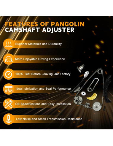 Kit de cadena de distribución PANGOLIN 1.8L para Toyota