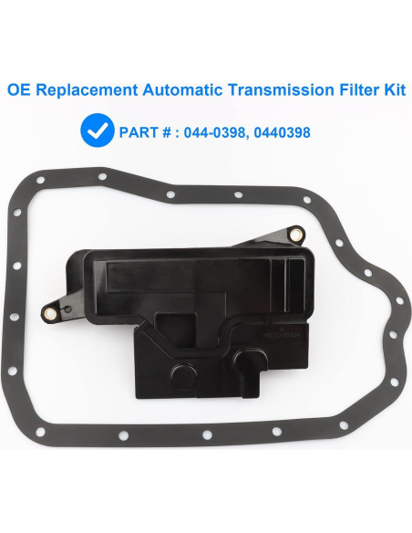Kit de Filtro de Transmisión Automática Allmotorparts 2.5L 2.7L