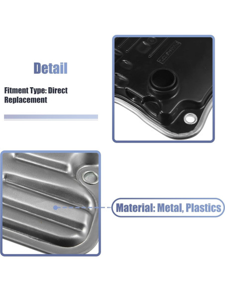 Filtro de Aceite de Transmisión X AUTOHAUX para Toyota Corolla 2013-2021