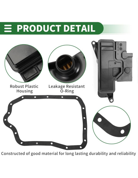Kit de Filtro de Transmisión Automática Motoforti para Toyota RAV4 2.5L 2016-2019