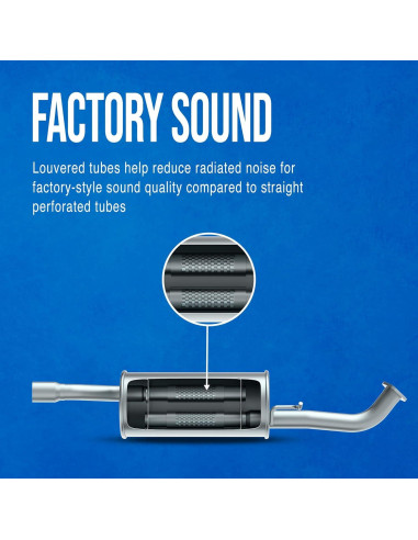 Silenciador de Escape Walker SoundFX 18587 para Toyota Tacoma