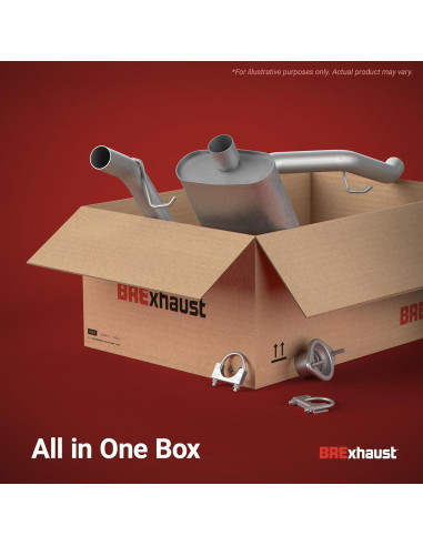 Kit de Escape BRExhaust 106-0171 para Toyota Tacoma 2005-2012