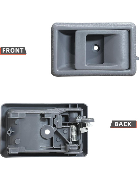 Manijas Interiores de Puerta DEAL para Toyota y Geo - 2 Piezas