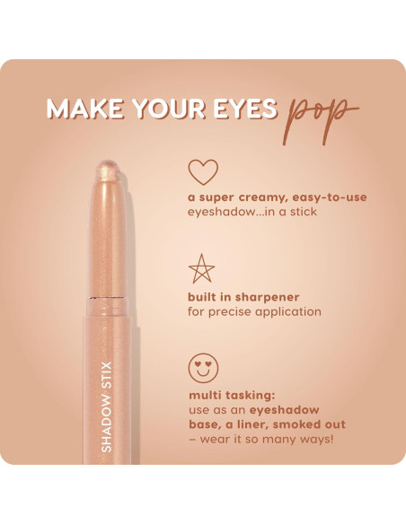 Lápiz de Sombra de Ojos ColourPop Shadow Stix Honey BB 1.42g