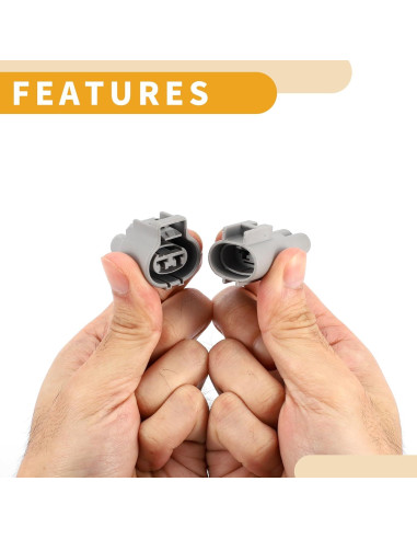 Conector de Ventilador Radiador 2 Pines Partuto Toyota RAV4