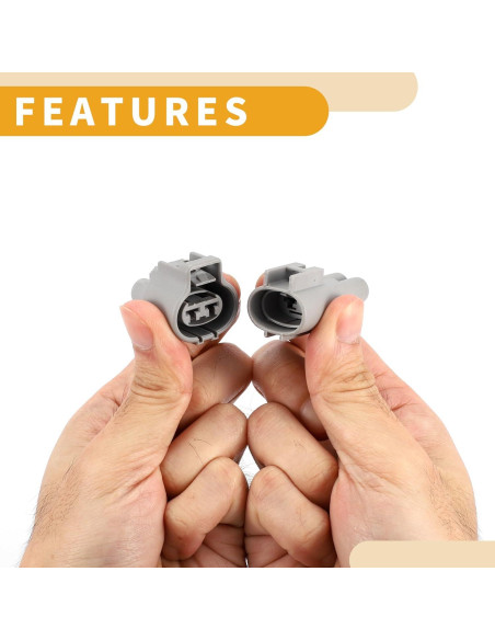 Conector de Ventilador Radiador 2 Pines Partuto Toyota RAV4