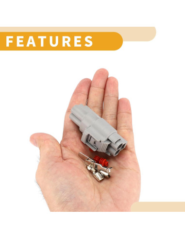 Conector de Ventilador Radiador 2 Pines Partuto Toyota RAV4