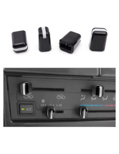 Juego de 4 Perillas de Control de Calefacción Toyota