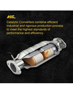 Convertidor Catalítico Cardelo 2003-2008 Toyota Corolla 1.8L 2