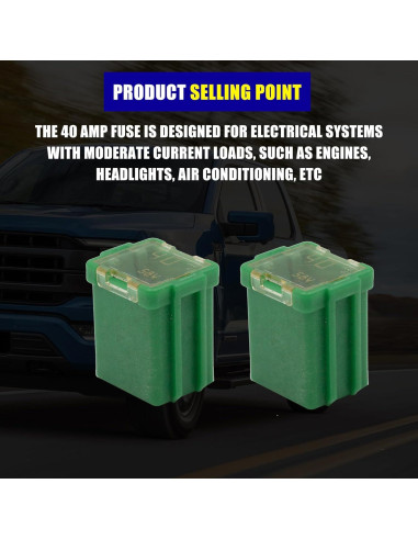 Fusible Verde 40 Amperios LLTKLMGSM Compatible Toyota