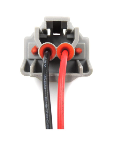 Conectores de Inyector de Combustible HiSport 4 Pcs 18AWG