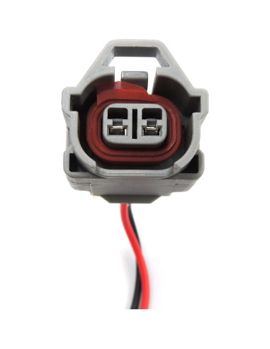 Conectores de Inyector de Combustible HiSport 4 Pcs 18AWG