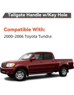 Mango de Puerta Trasera Cromado Toyota Tundra 2000-2006 2