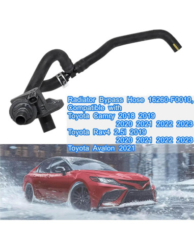 Manguera de Desvío del Radiador LDCRE 16260-F0010 para Toyota