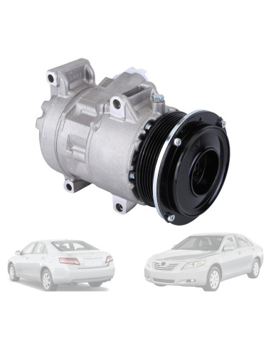 Compresor de A/C Mulcoll para Toyota Camry 2.4L y 2.5L