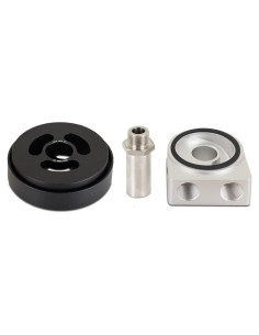 Placa y adaptador de sándwich de aceite Mishimoto Subaru BRZ 2013+