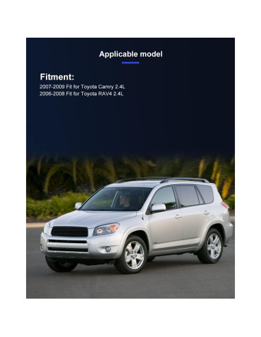 Compresor de A/C ECCPP 2.4L 2006-2009 Toyota Camry RAV4