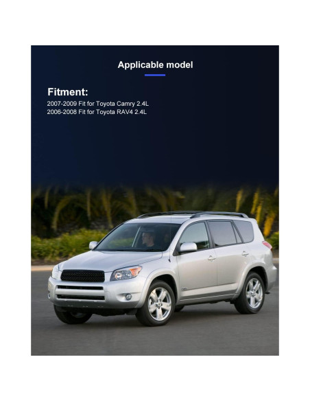 Compresor de A/C ECCPP 2.4L 2006-2009 Toyota Camry RAV4