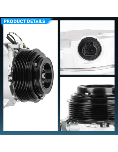Compresor de aire acondicionado TadaMark 3.5L para Toyota