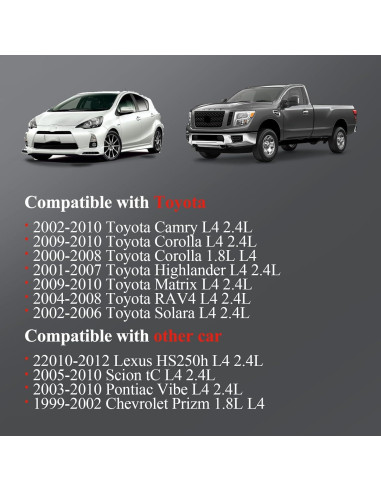 4 Conectores Hembra Bobina Encendido Yikesai 2.4L Toyota