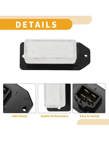 Resistor Motor Ventilador HVAC Partuto Toyota 4Runner 1996-2002