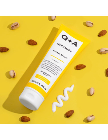 Crema de Ducha Q+A 250ml con Ceramidas de Piña y Escualano