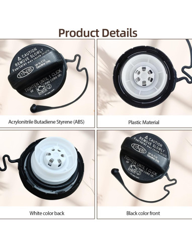 Tapa de Gas ZJLWYZQQ para Toyota y Lexus 2014-2021