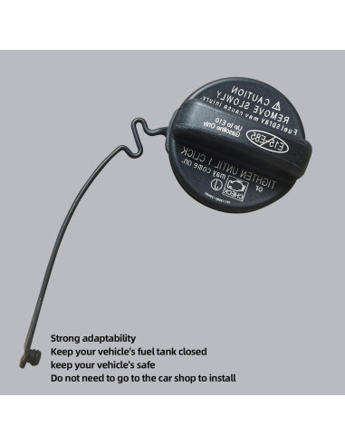 Tapa de Gas ZJLWYZQQ para Toyota y Lexus 2014-2021