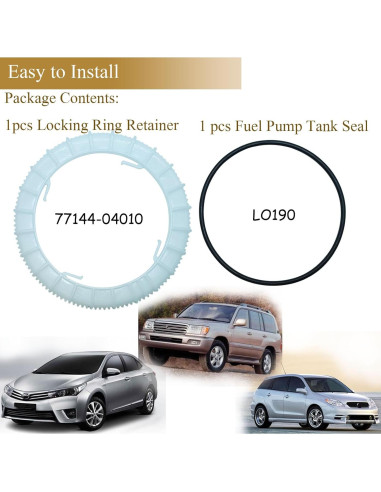 Anillo de Retención de Bomba de Combustible Toyota 77144-04010