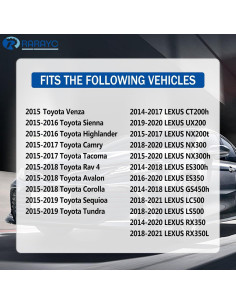 Tapa de Gas RARAYC 77300-07030 para Toyota y Lexus 2