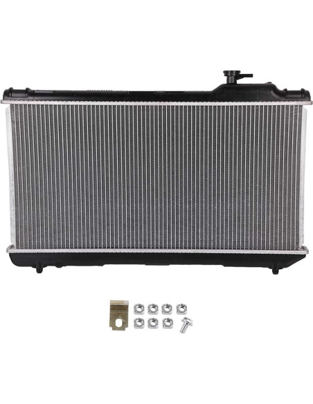 Radiador de Aluminio OCPTY para Toyota RAV4 1996-1997