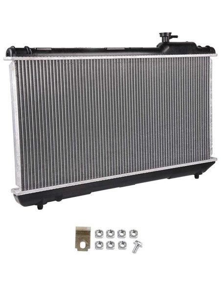 Radiador de Aluminio OCPTY para Toyota RAV4 1996-1997
