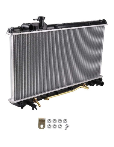 Radiador de Aluminio OCPTY para Toyota RAV4 1996-1997