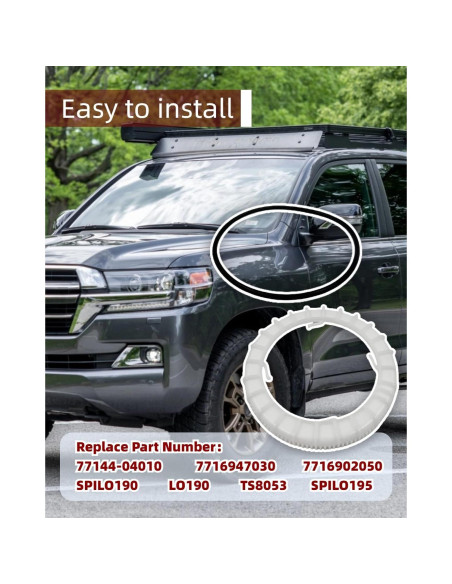 Anillo de Bloqueo y Sello de Bomba de Combustible Toyota