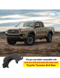 Soporte de Tapa de Combustible MTJNYZA Negro Tacoma 2016-2023 2