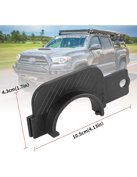 Soporte de Tapa de Combustible MTJNYZA Negro Tacoma 2016-2023