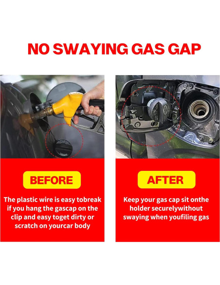 Soporte de Tapa de Combustible MTJNYZA Negro Tacoma 2016-2023