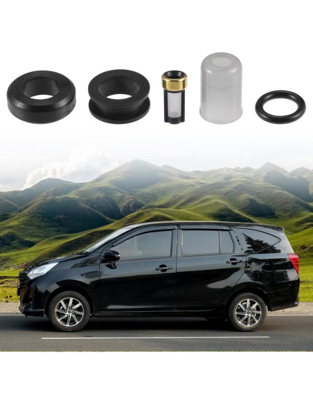 Kit de Junta de Sello Inyector Combustible Partuto Toyota 3VZE
