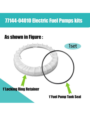 Anillo de retención y sello de bomba de combustible Standwme