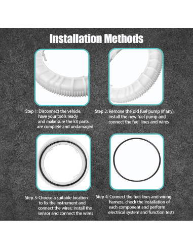 Anillo de retención y sello de bomba de combustible Standwme