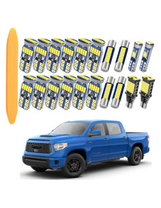 Kit de luces LED interiores WEIMELTOY para Toyota Tundra 2007-2021