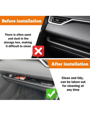 Organizador de Guantera TACOBRO para Toyota RAV4 2019-2025