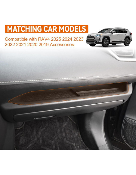 Organizador de Guantera TACOBRO para Toyota RAV4 2019-2025