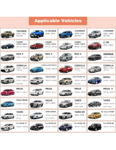 Luz LED Interior Trasera Toyota ZEN HON U-4500K Amarillo Cálido 2