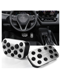 Cubiertas de Pedales Antideslizantes CKE para Toyota Corolla 2019-2025