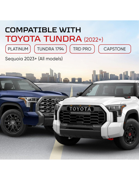 Bandeja de Consola Central AJT DESIGN para Toyota Tundra 2022+