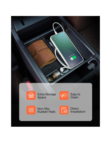 Organizador de Consola Central DrCarNow para Toyota 4Runner 2010-2024