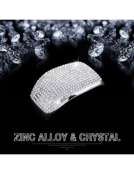 Cubierta de Pomo de Cambio 1797 Plateada para Toyota RAV4 Highlander Venza